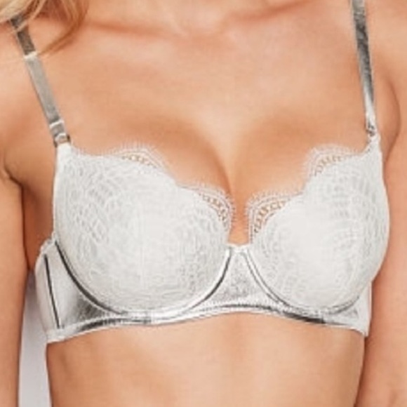 VS || Lined Lace Demi Bra - Picture 3 of 7